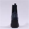 Marco Moreo Liege Stretch Cuff Wedgeboot - Navy Leather